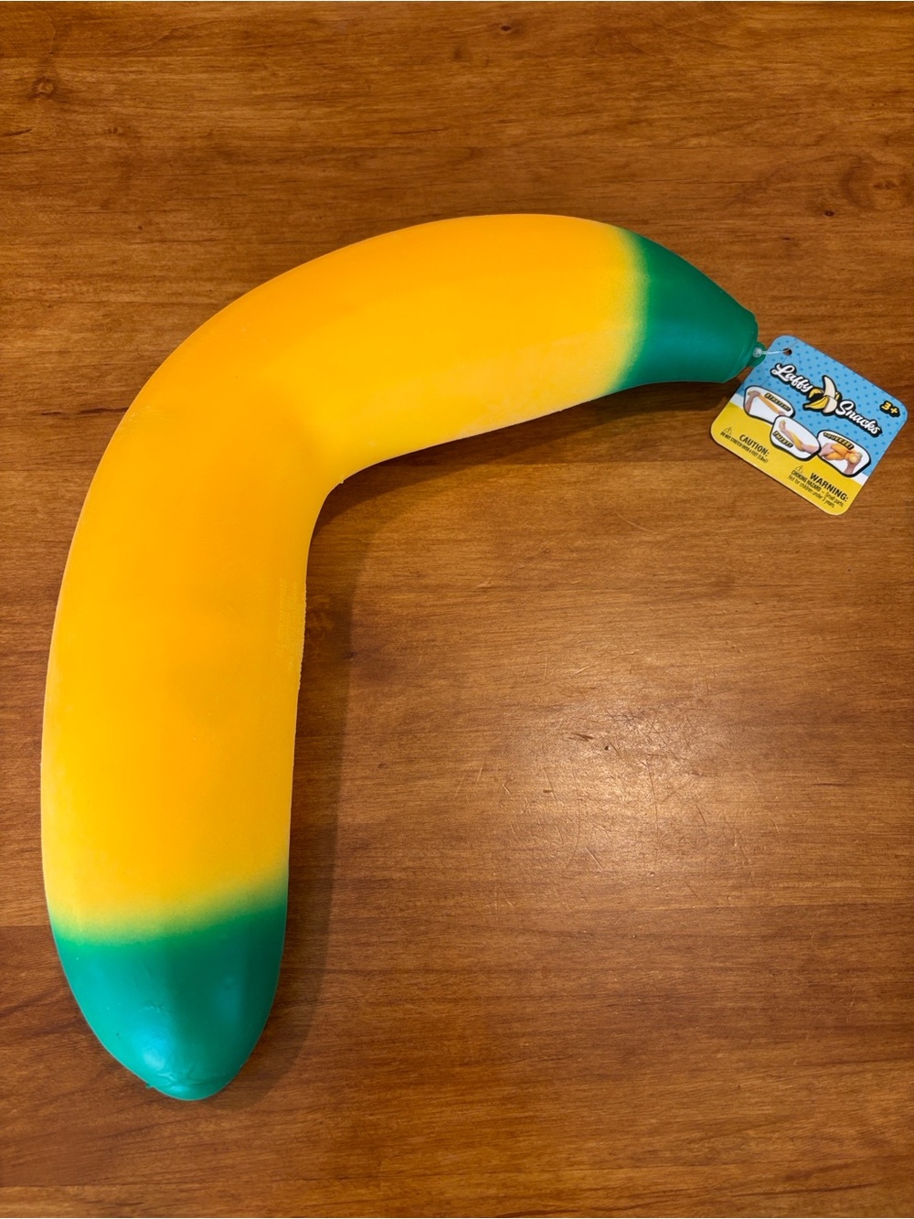VIRAL LAFFY SNACKS BANANA SQUISHY 🍌 NWT Satisfying Texture Squish 19” So Fun!💛